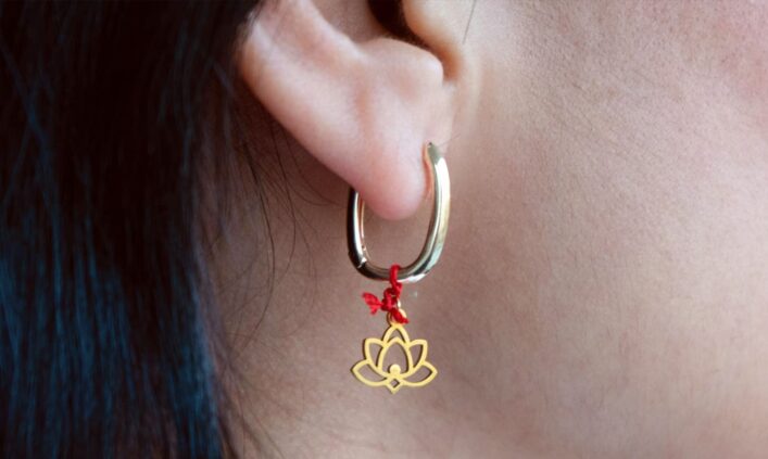 Boucles Lotus Doré – Sorry i’m busy