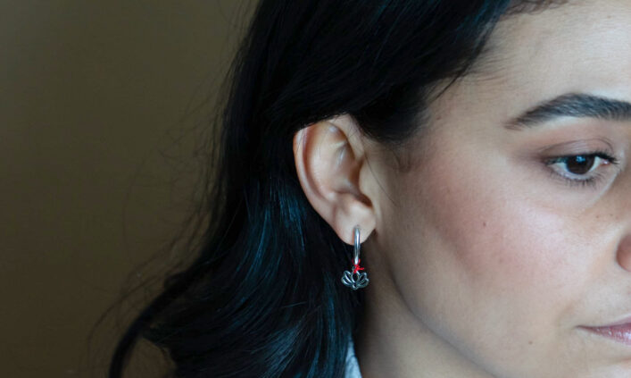 Boucles Lotus Argent – Sorry i’m busy